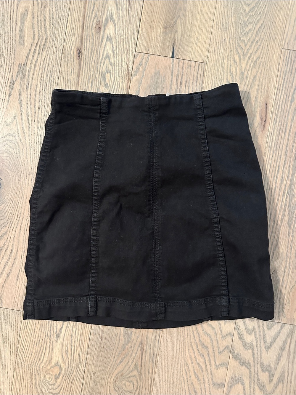 Free People Black Women's Mini Skirt